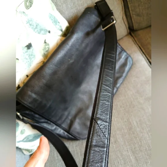 Marc by Marc Jacobs Leather Messenger Bag - Picture 5 of 14